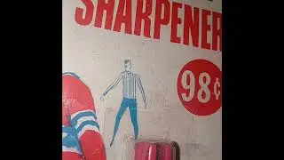 Vintage ice hockey and figure skating skate care accoutrements