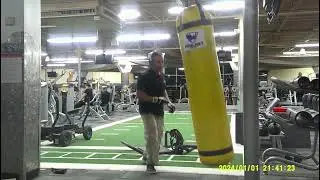 HEAVY BAG WORKOUT WITH ALEX ANSARY - EYE OF THE TIGER THEME - SOUND BITES FEAT: GARY BUSEY / RAMBO 3