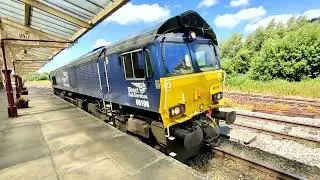 DRS Loco Positioning Move DRS 66108 0K05 Hellifield 13/07/2022