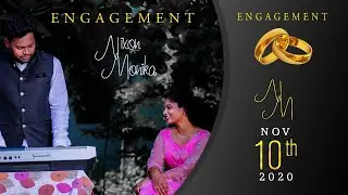 🔴 Live நிச்சயதார்த்த விழா  |  Monica Evangelin with Nixon | 10.11.2020