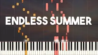 Absofacto - Endless Summer (Synthesia piano tutorial)