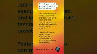 💡Top Testing Interview Questions & Answers 2024🤩: Learn Manual testing 💥in less than 10 seconds! 🚀