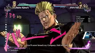 [JoJo ASBR] Keicho | 5M | 1003 DMG | 3 bars | Anywhere | w/Polnareff