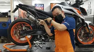 2021 KTM 890 duke  SC project exhaust changed/ Filipino kabayan😮💨