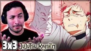 😅¡¡FUE DEMASIADO TEXTO!!🔥Jujutsu Kaisen Temporada 3 Capitulo 3 REACCION Y RESEÑA