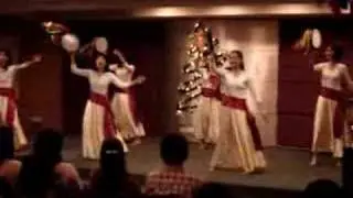 Hark the Herald Angel Sing Tambourine Dance