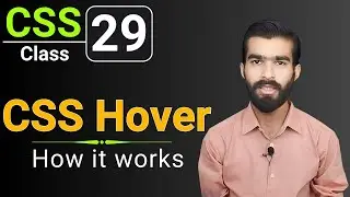 CSS Tutorial: CSS Hover Effects Tutorial | CSS full course for beginners | Class 29