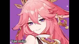 Falling For Yae Miko #genshinimpact [Ai Cover]