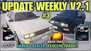 CDID UPDATE WEEKLY #3 MOBIL BARU RILIS!! LIMITED MALAH JADI NON-LIMITED | CDID V2.1 Roblox