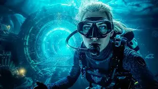 Underwater Portal Leads to Alien World! Epic Ocean Sci-Fi Woman