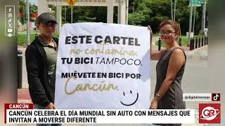 Canc&uacute;n arrasa en premios tur&iacute;sticos y celebra el D&iacute;a Sin Auto