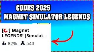 Magnet Simulator LEGENDS Codes 2025 / Roblox ! 🎮🔑