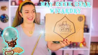 GEEK GEAR WIZARDRY UNBOXING | May 2021 | Harry Potter