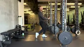Powerband Deceleration Lunge