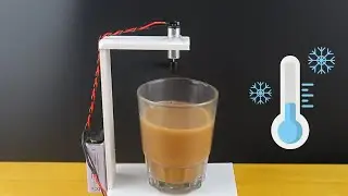 How to Drink Hot Coffee Without Burning Yourself | Homemade Device to Reduce Hot Drinks temperature