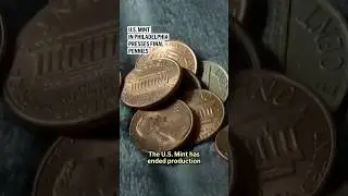 U.S. Mint in Philadelphia presses final pennies