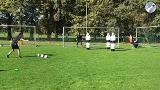Goalkeeper Drill, Shot Stopping, Reaction, Blocking - Everything Is Possible by Michael Rechner