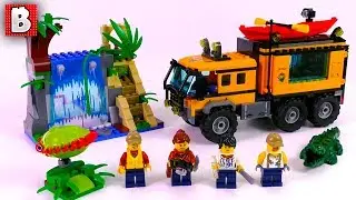 LEGO Jungle Mobile Lab 60160! City 2017 Set! | Unbox Build Time Lapse Review
