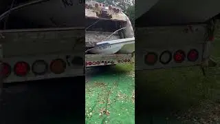 Garbage Truck crushing a Boat #junkremovalbusiness #garbagetrucks