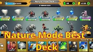Castle Crush Nature Mode Best Deck | Castle Crush