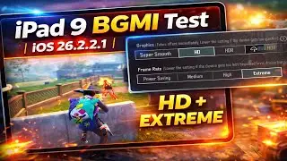 IPAD 9 BGMI TEST IOS 26.2.1 (HD + EXTREME) FINALLY LAG FIX | BGMI TEST 2026 YOU SHOULD BUY OR NOT ??