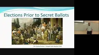 Palestra na USP - Verifiable Election Technologies (Josh Benaloh, Microsoft Research) 27-Set-23