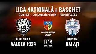 LIVE | CS Vâlcea 1924 vs CS MUNICIPAL GALAȚI 01.10.2025