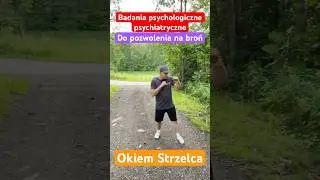 Badania do pozwolenia na broń psycholog i psychiatra, #shorts #youtubeshorts #viral #viralvideo #new