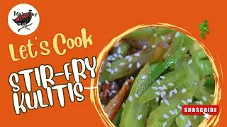 Stir Fry Kulitis (Amaranth/Chinese spinach) 