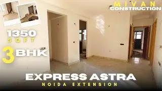 Mivan Construction पे express astra project मैं 1350 SQFT 3 BHk flats near Noida
