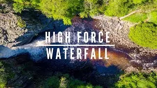 High Force Waterfall Cinematic Drone movie - #EpicDroneClips No.39