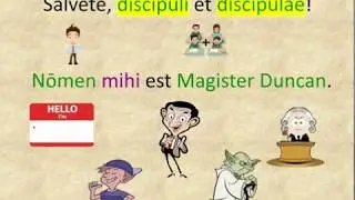 Mihi Pergratum est Te Convernire  - Latin Greetings Pars I