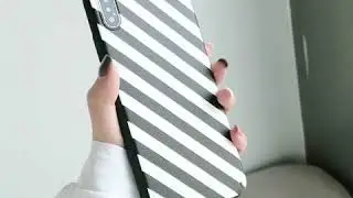 iPhone Cases Simple Black White Theme Soft TPU Cover