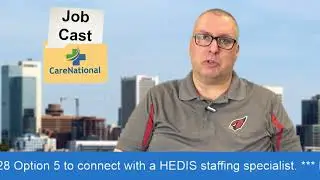 Breaking News Job Cast - HEDIS special