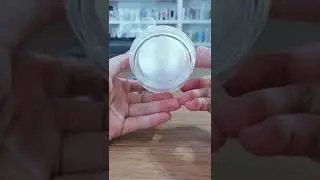 Luxurious Grey Acrylic Cosmetic Cream Jar