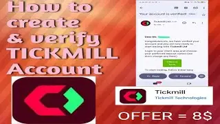How to create & verify TICKMILL account| TICKMILL बनाना सीखें 10 minutes में| tickmill kyc process
