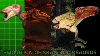 Evolution Of Shantungosaurus In Movies, TV Shows, Games, & Paleo Media