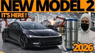 IT'S HERE! NEW TESLA MODEL 2 ALUMINUM VS SOLID STATE - 400Wh/kg, 5-min charge,  Megapack-ready