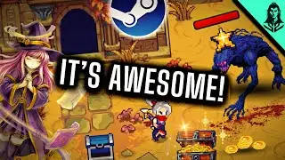 This Pixel RPG Has DEEP BUILDS, PETS, CRAFTING, LOOT and DUNGEONS! (Features & Before You Buy)