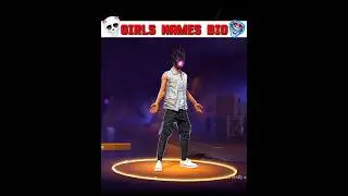 FREE FIRE GIRL'S NAMES BIO ⚡❤&zwj;🩹