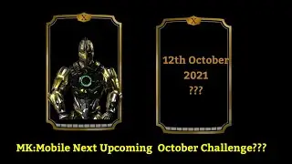 MK:Mobile  - Next Upcoming Challenge October 2021 And It's Requirements
