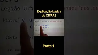 Cifras - parte 1 #piano #pianotutorial