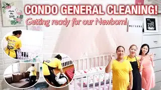 CONDO GENERAL CLEANING + ANTIBACTERIAL TREATMENT FT. BUSYBEE CLEANING CO!