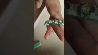 Thread bangles making by me 🥳🥳