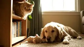Cat Pranks Dog&hellip; But Gets OWNED! 🐱🐶 | Funny Pet Viral Short
