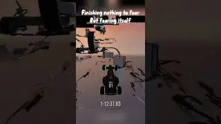 Finishing nothing to fear but fearing itself #trackmania #trackmaniagameplay