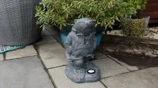 Grumpy Gardener Solar LED Mole and Toad