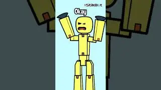🎬 StikBot перехитрил всех?! 🤯 Остроумные движения и неиссякаемая энергия мозга! 🧠 | #StikBot #Fun...