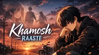 Khamosh Raaste | Sad Hindi Song | Anime Style Heart Touching Song | Lofi Vibes