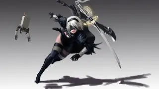 Nier:Automata - 100% - 2B - longvideo/fullplay - part 1